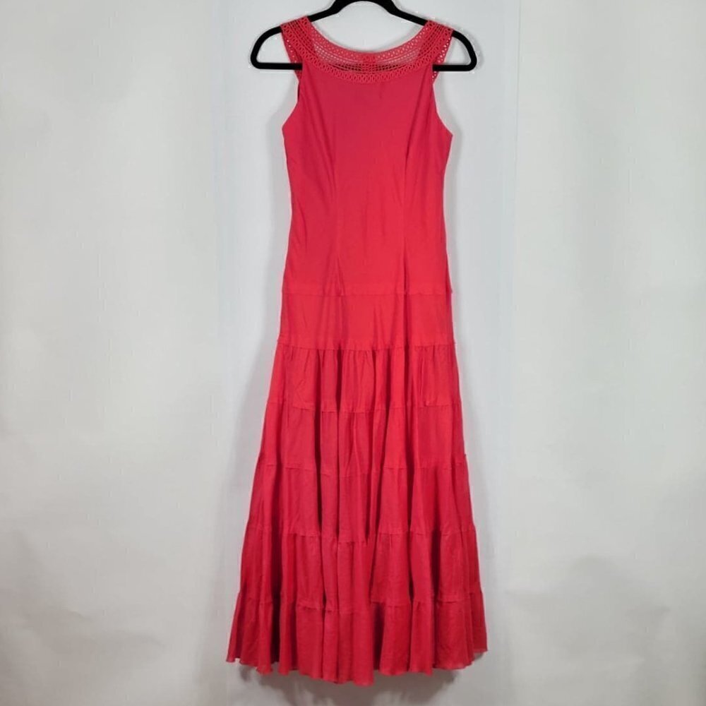 Jones New York Red Dress #118  Size 6 - Picture 6 of 6